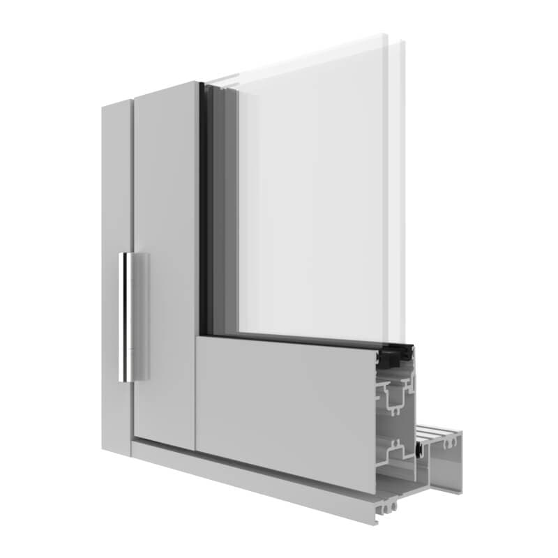 AGS Commercial 225 Hinged Door product image from official Capral source.