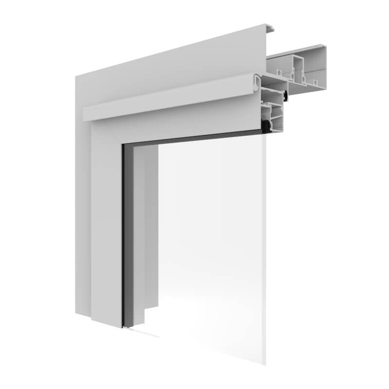 AGS Commercial 35 Awning Sash product image from official Capral source.