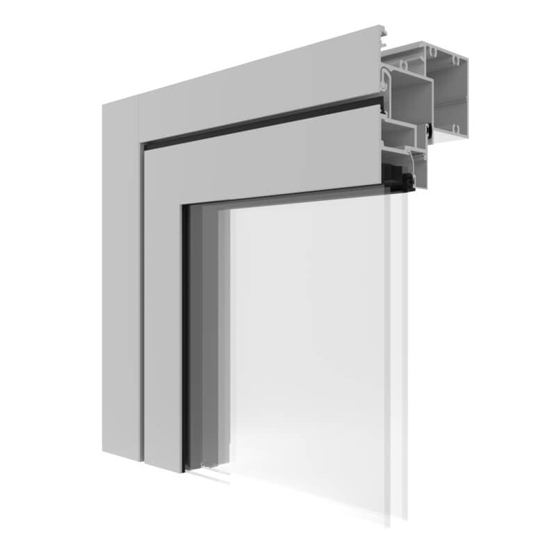 AGS Commercial 50 Multi-point Awning product image from official Capral source.