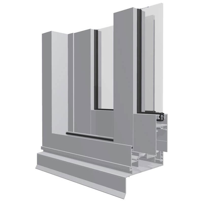 AGS Commercial 900 High Performance Sliding Door product image from official Capral source.