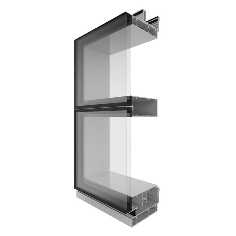 AGS Commercial CW175 175mm Curtain Wall product image from official Capral source.