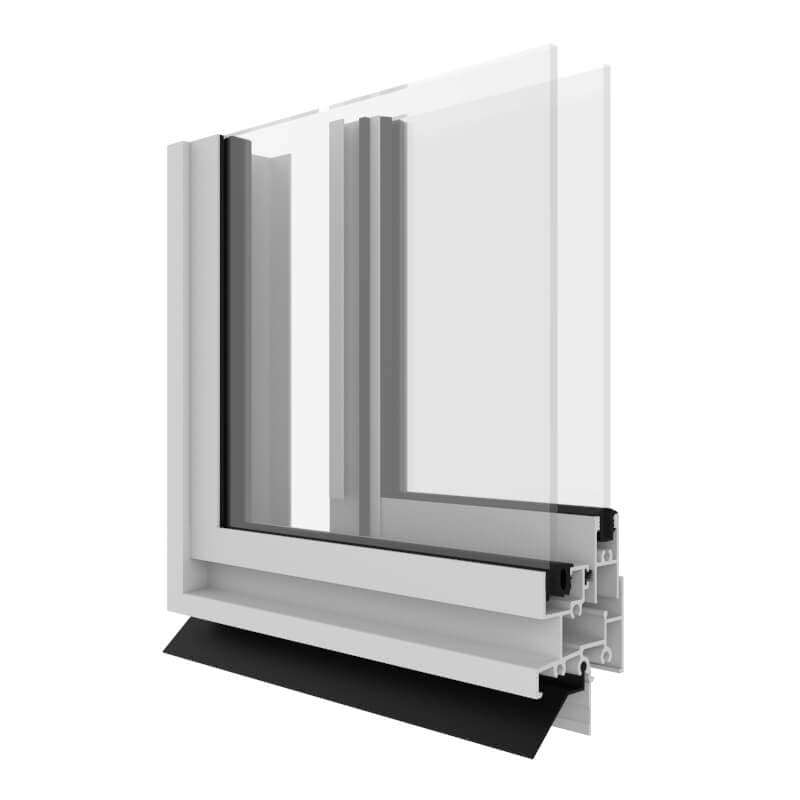 Urban 280 Sliding Window product image from official Capral source.