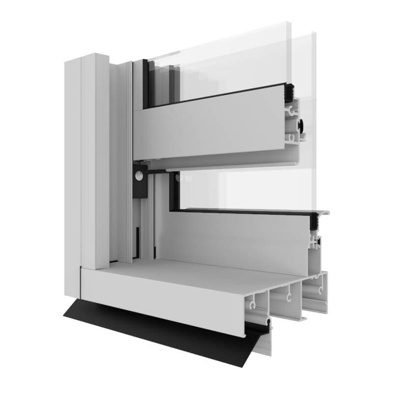 Urban 281 Double Hung Window product image from official Capral source.