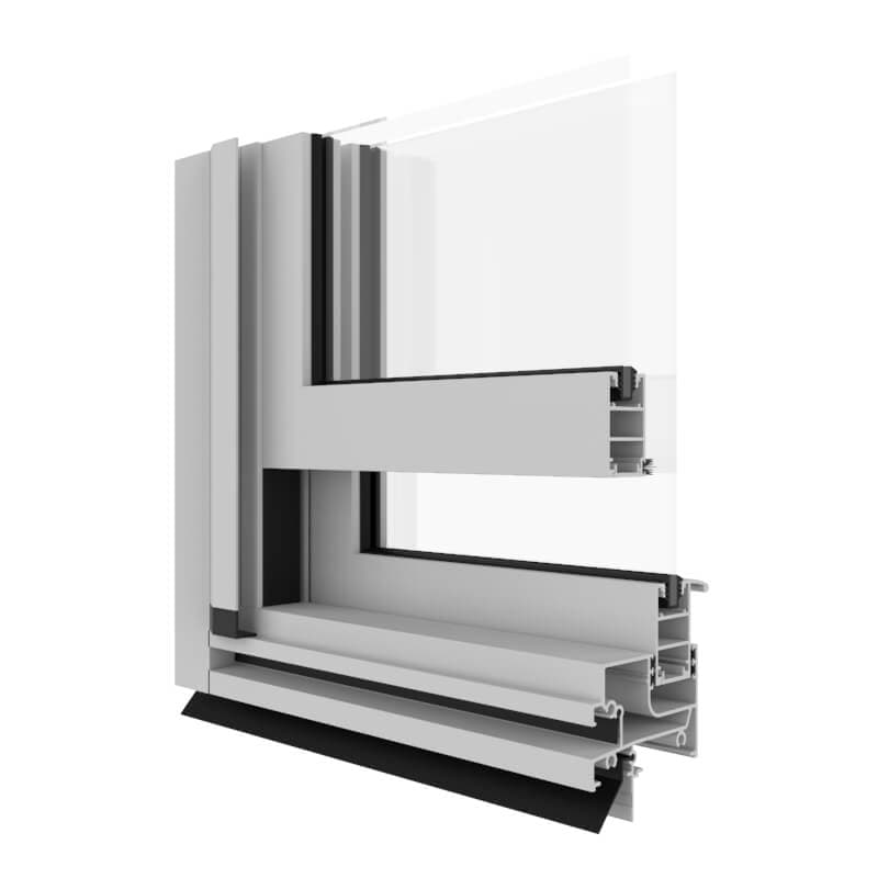 Urban Plus 391 Double Hung Window product image from official Capral source.