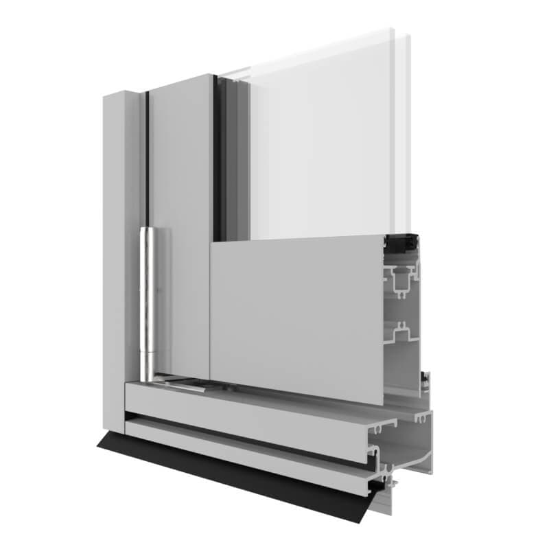 Urban Plus 396 Folding Door product image from official Capral source.