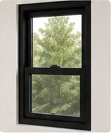 Concept image illustrating a typical Urban application for double hung windows