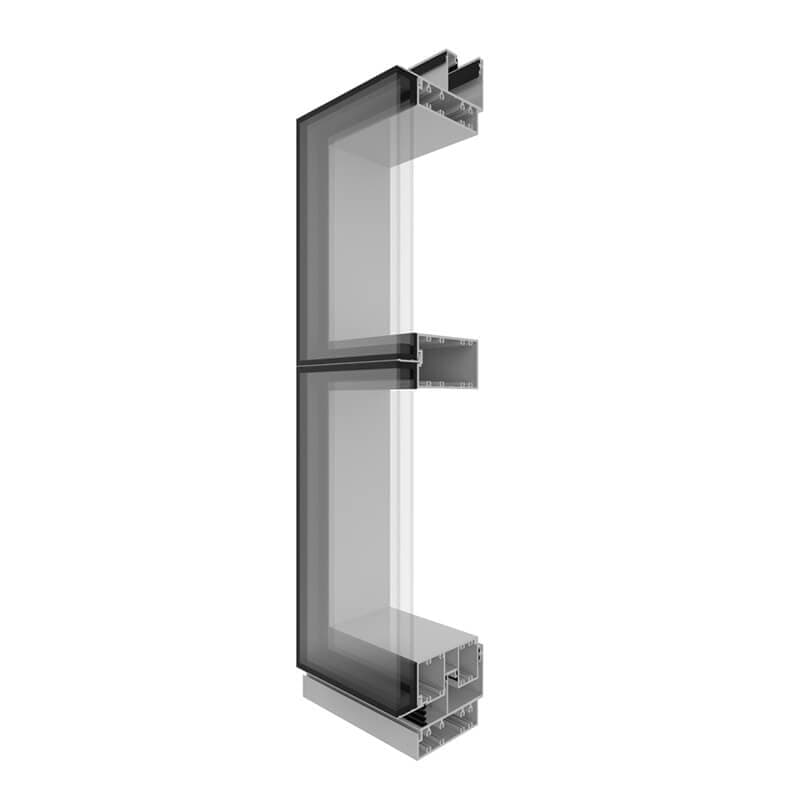 AGS Commercial CW116 116mm Curtain Wall product image from official Capral source.