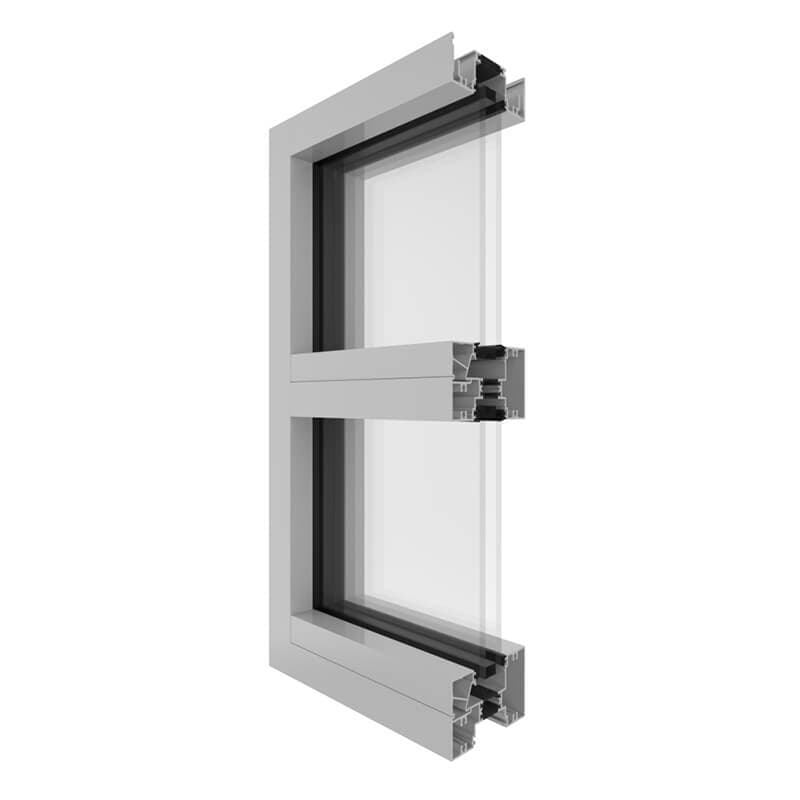 Futureline 425TB Centre Glazed Framing System (100mm) product image from official Capral source.