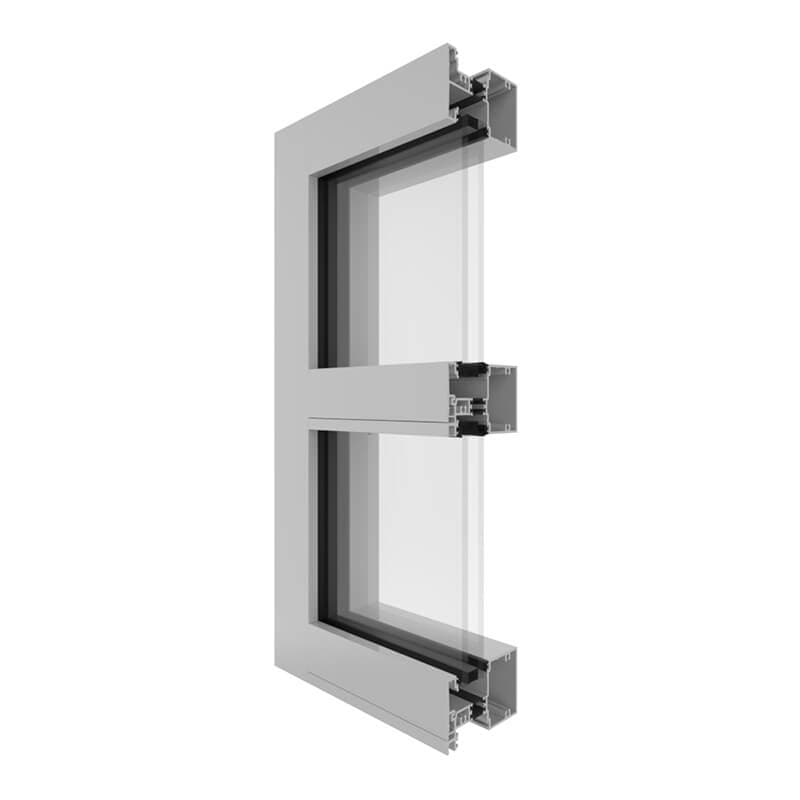 Futureline 429TB Front Glazed Framing System (100mm) product image from official Capral source.